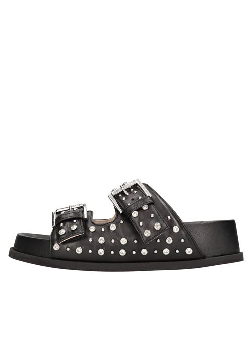 Mules in pelle N°21 | SP05180518 N001NERO